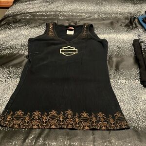 Wine s large Harley tank